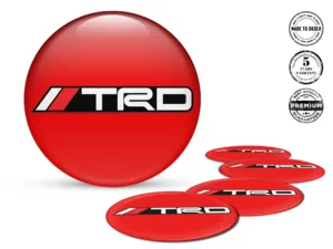 Toyota TRD Emblemi Ruota Alta Qualità Quantum Prism